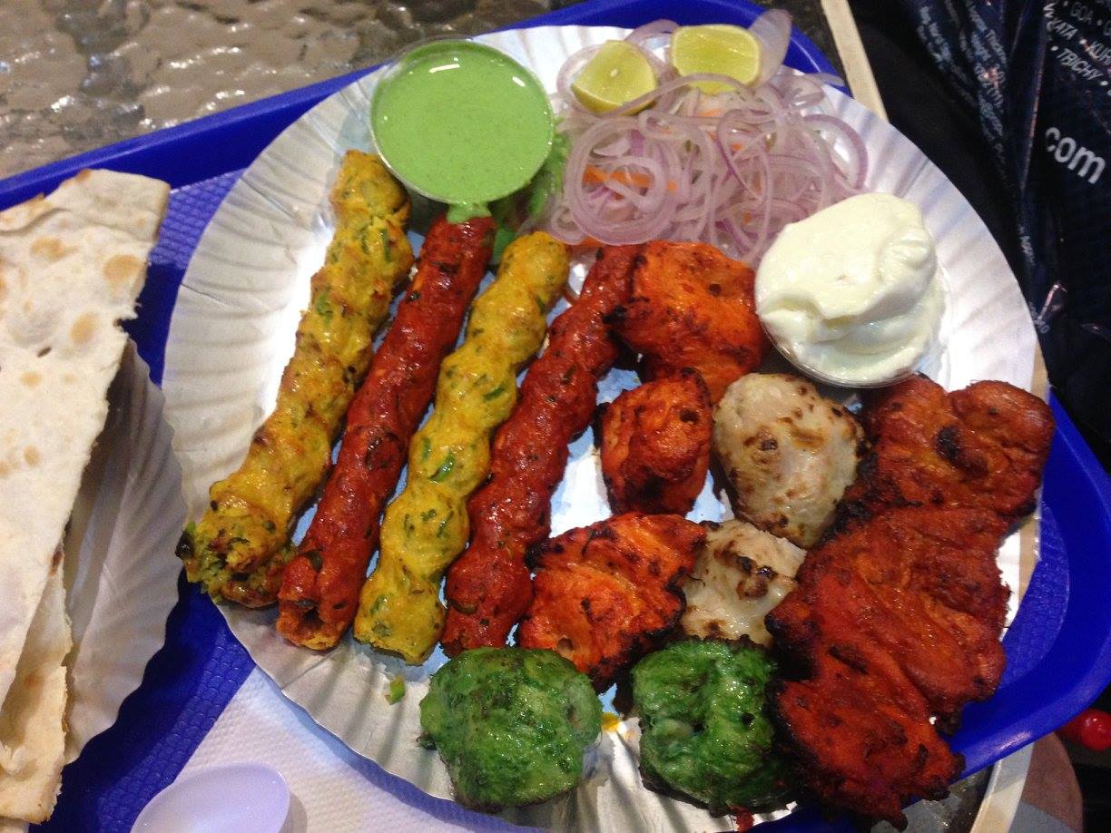 trying new delicious foods of India