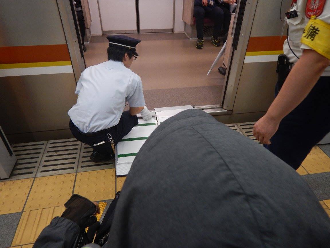 transit staff always willing to help with ramps